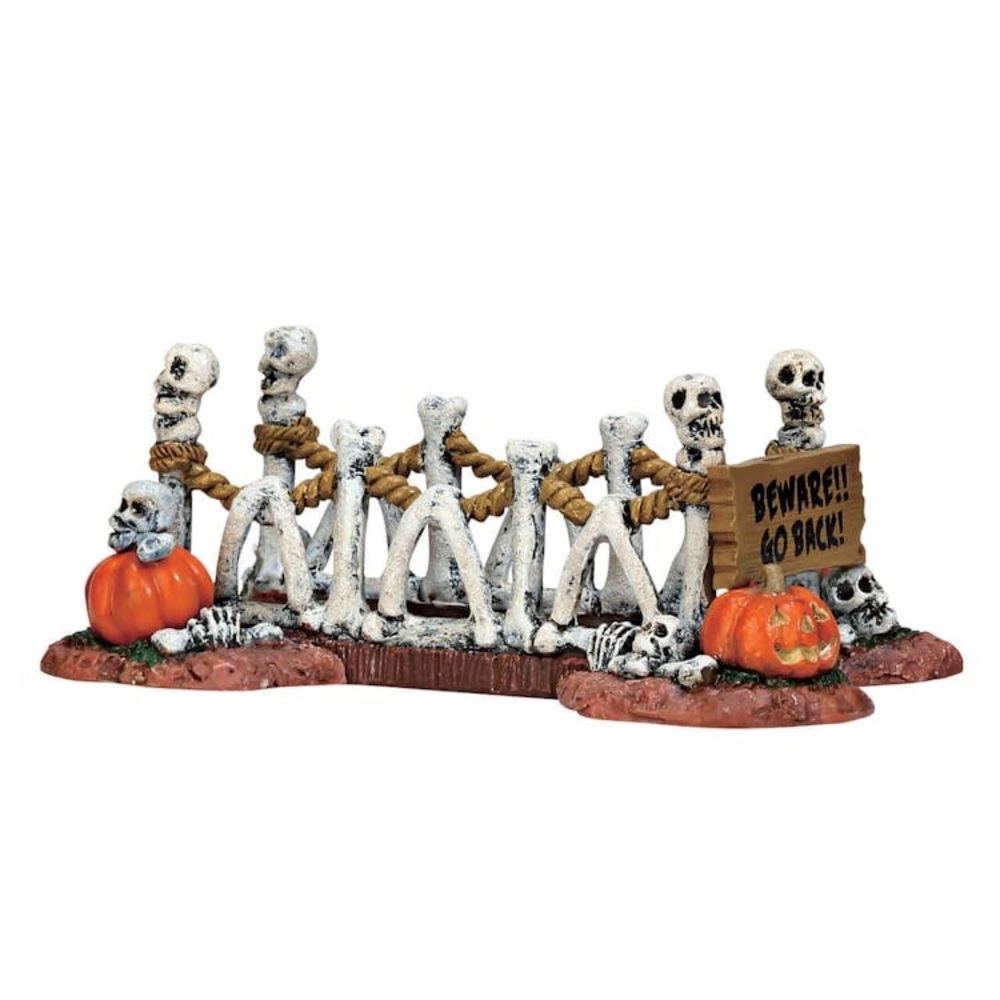 Lemax Halloween spooky town bone bridge retired